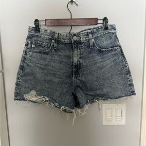 ADRIANO GOLDSCHMIED ALEXXIS HIGH RISE WEDGIE SHORTS WOMEN'S SIZE 29